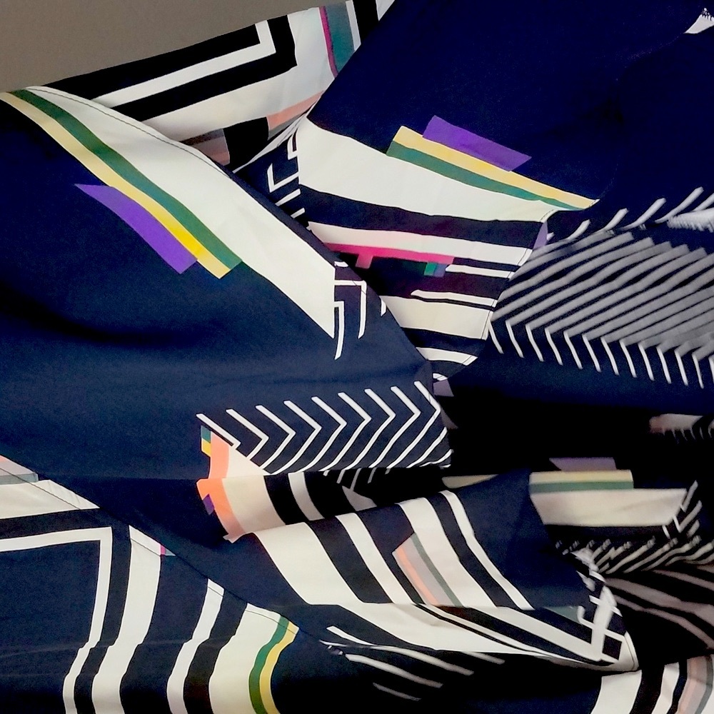 Lulu's Geometric High Low Dress- NEW! - Picture 3 of 6